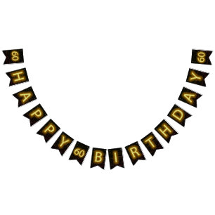 Neon Sign on Brick for 60th Birthday