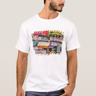 Neon signs in the streets of Hong Kong T-Shirt