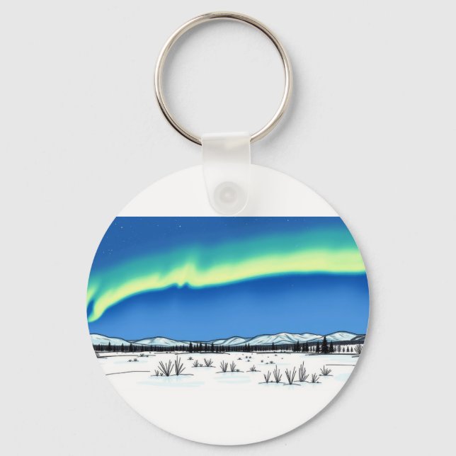 Neon sky key ring (Front)