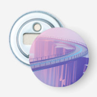 Neon Skybridge Dreamscape