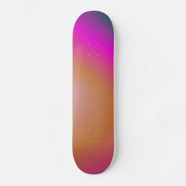 Neon Slice Skateboard (Front)