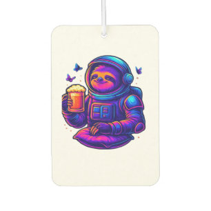 Neon Sloth � Don�t Hurry Essential T-Shirt Car Air Freshener