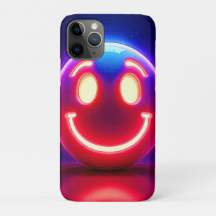 Neon Smile: Happy Glow iPhone 11 Pro Case