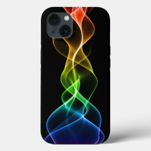 Neon smoke iPhone 13 case
