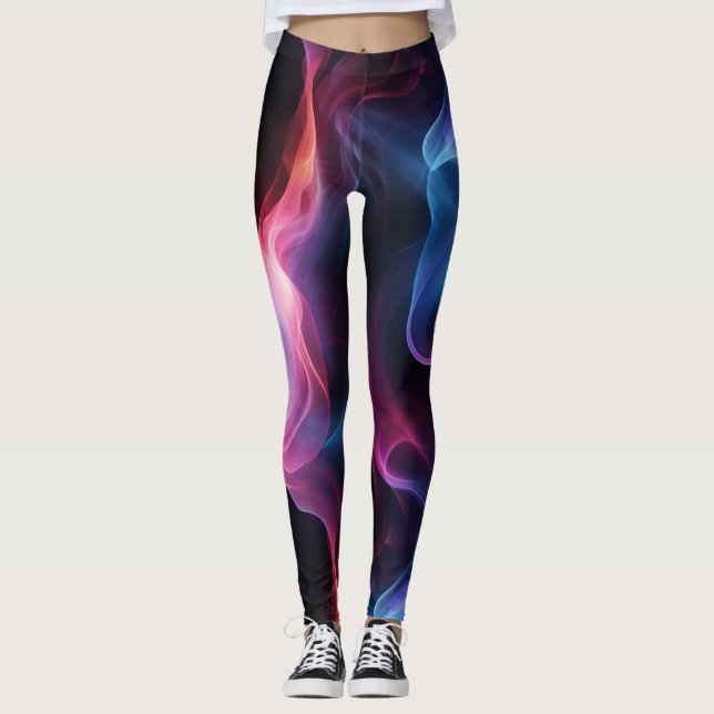 Neon smoke leggings (Front)