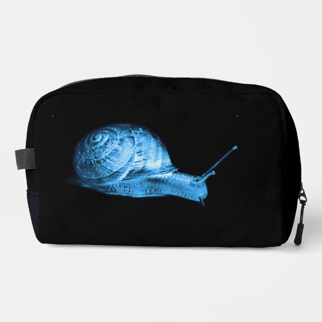 Neon snail dopp kit (Front)