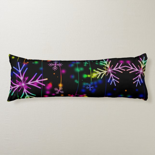 Neon Snow Body Cushion (Front)