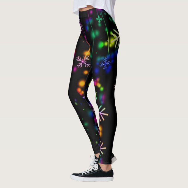 Neon Snow Leggings (Left)