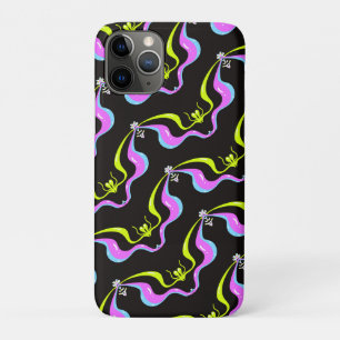 Neon Soundwave iPhone 11 Pro Case