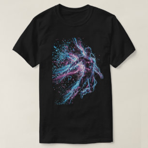 Neon Splash Figure T-Shirt