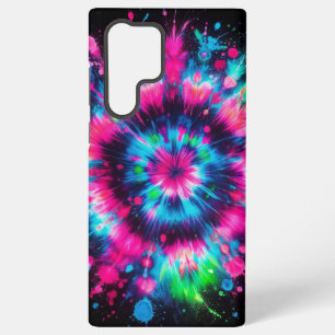Neon Splash Tie-Dye Vibes Samsung Galaxy Case