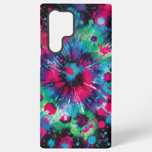 Neon Splash Tie-Dye Vibes Samsung Galaxy Case