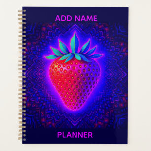 Neon Strawberry vivid Look Planner
