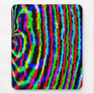 Neon Streamers Mousepad
