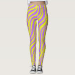 Neon Stripe Print Leggings with Wavy Lines<br><div class="desc">Do you love to make a statement with your style? 💥 If so, you will rave about these neon stripe print leggings with wavy lines from Lady’s Luxuries Co. 🙌 These leggings feature a vibrant and dynamic pattern consisting of wavy lines that create a stunning contrast between neon yellow and...</div>