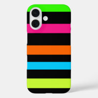 Neon Stripes Pattern