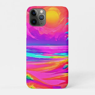 Neon Sun & Beach Bliss iPhone 11 Pro Case