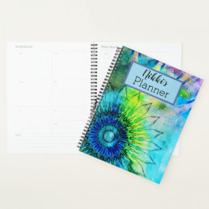Neon Sunflower Planner
