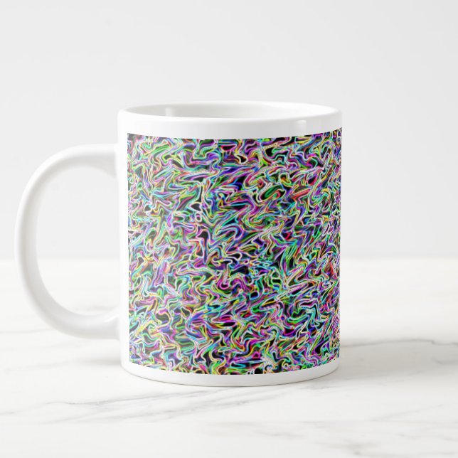 Neon Swirl 20oz Mug (Left)