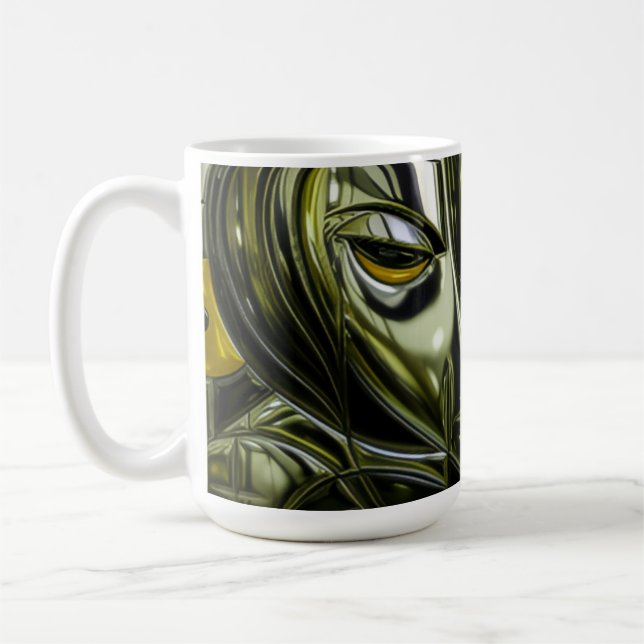 Neon Swirl Mug (Left)
