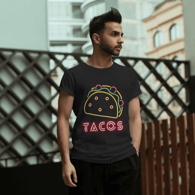 Neon Tacos Symbol  T-Shirt (Creator Uploaded)