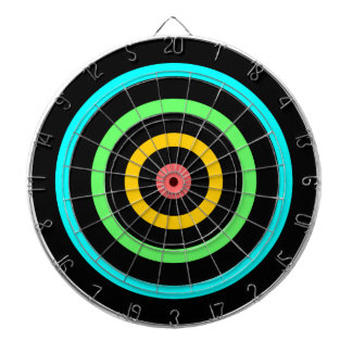 Neon Target Dartboard