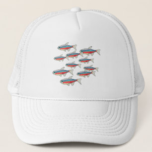 Neon Tetra Trucker Hat