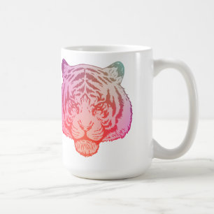 Neon Tiger Coffee Mug