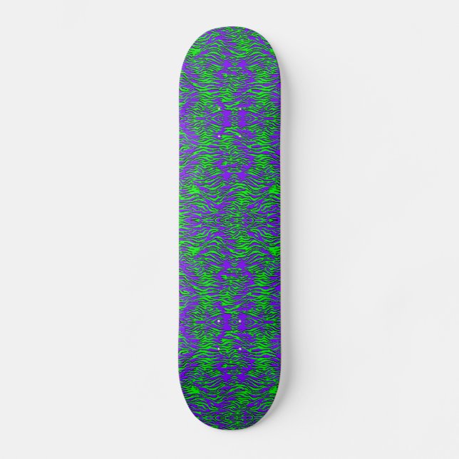 Neon Tiger Skateboard (Front)