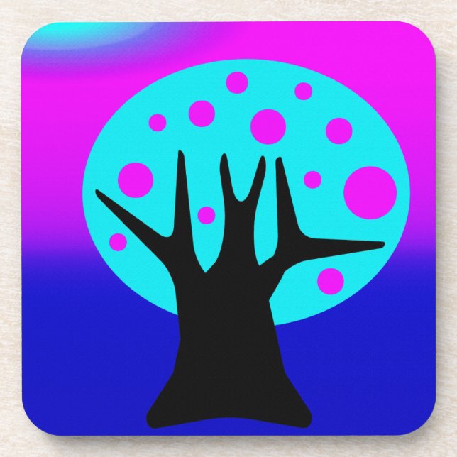 Neon Tree Coaster (Front)