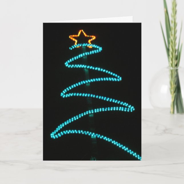 neon tree holiday card (Front)