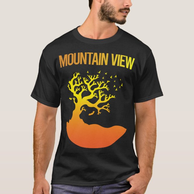 Neon Tree - Mountain View T-Shirt (Front)
