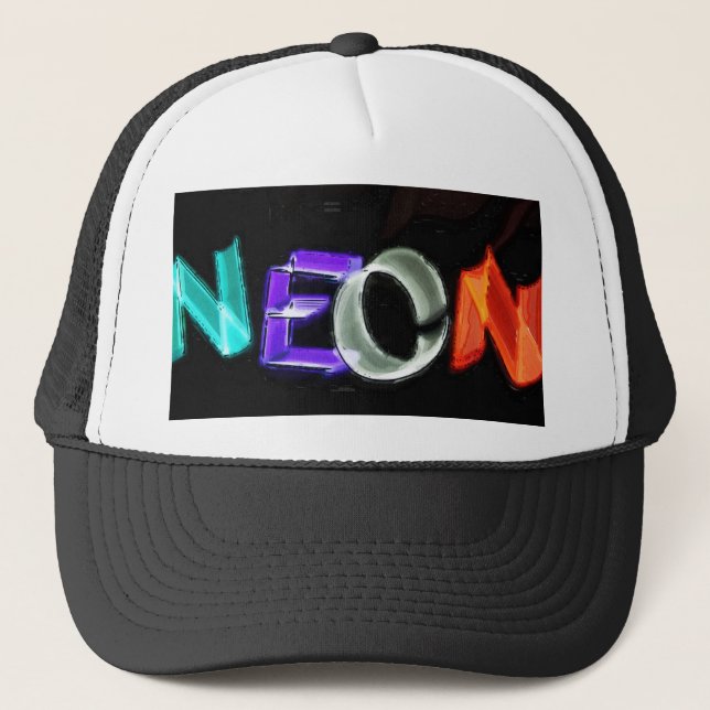 Neon Trucker Hat (Front)