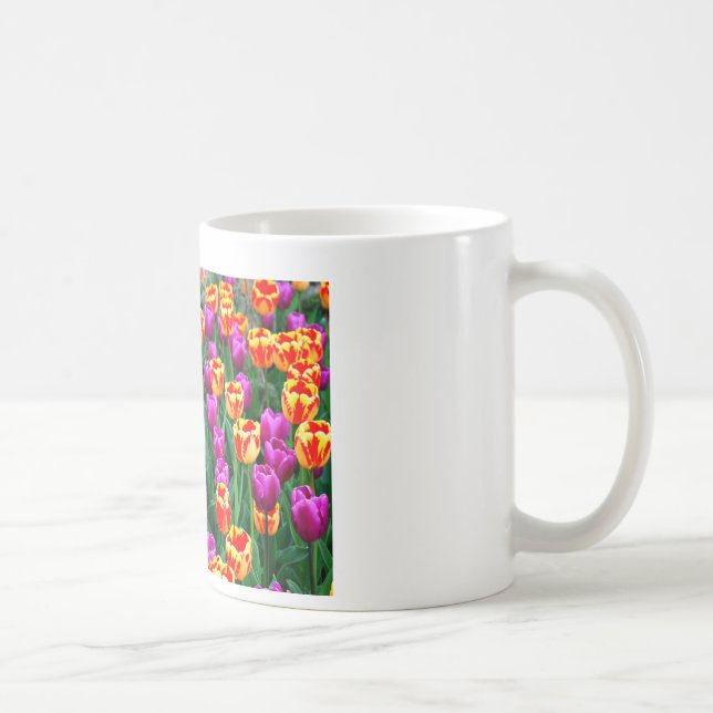 Neon Tulips Mug (Right)