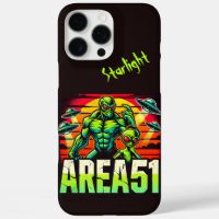 Neon UFOs Hover Over Area 51