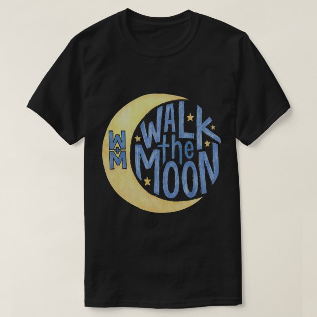 Neon WALK THE MOON Classic T-Shirt (Design Front)
