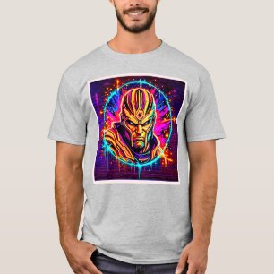 Neon Warrior Power Art T-Shirt
