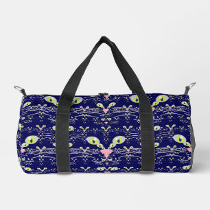 Neon whiskers and midnight blues Mug Duffle Bag
