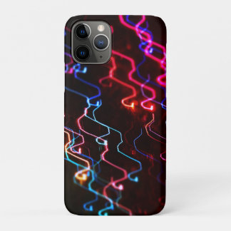 Neon Wiggle Wave iPhone 11 Pro Case