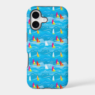 Neon Yacht Pattern