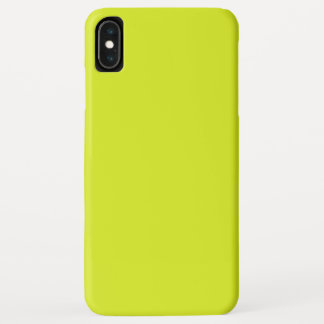 Neon Yellow iPhone XS Max Case