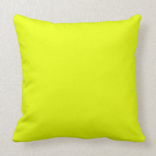 Neon Yellow Cushion
