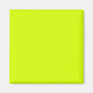 Neon Yellow, High Visibility Magnet