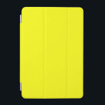 Neon Yellow Solid Colour iPad Mini Cover<br><div class="desc">Neon Yellow Solid Colour.
A bold and electrifying shade of bright yellow that instantly captures attention. This vivid hue evokes the radiant warmth of sunlight and the cheerful energy of a sunflower in full bloom. This striking yellow adds a fresh and dynamic flair.</div>