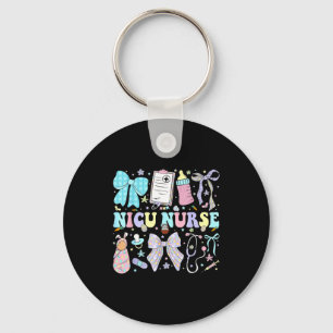 Neonatal intensive care unit coquette nicu nurse key ring