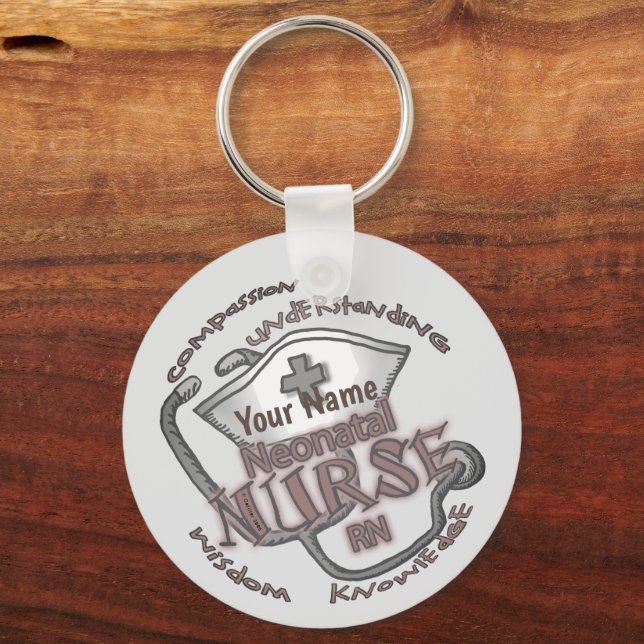 Neonatal Nurse Axiom Key Ring (Front)