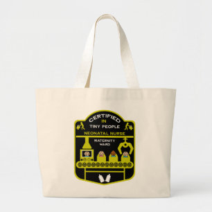 Neonatal Nurse Thank You And Support Gift Large Tote Bag