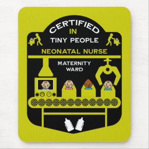 Neonatal Nurse Thank You And Support Gift Mouse Pad