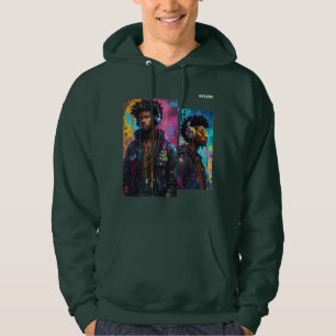 NeoNoir Nexus Cyberpunk Dreams in Full Colour Hoodie
