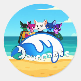 Neonpacks Classic Round Sticker